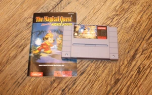 Cartucho Disney's The Magical Quest Starring Mickey Mouse (1992) Nintendo SNES - Imagen 1 de 1
