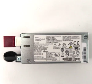 HP 900W AC/240VDC Power Supply for DL20/60/120/160/180 G9 - 830219-001 - Picture 1 of 3