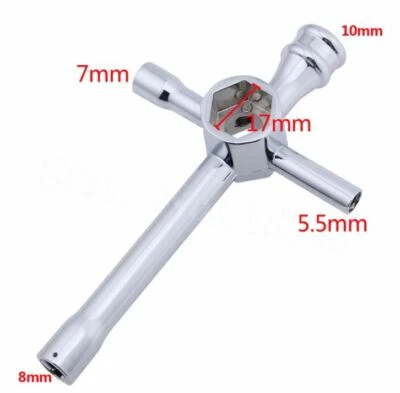 HSP Cross Wrenches Maintenance HEX Tools 5.5mm / 7mm / 8mm / 10mm / 17 mm - Image 1 of 4