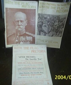 "With the Flag to Pretoria"  Boer War Magazines-1900-1902 - Picture 1 of 10