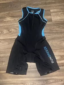 Runbreeze Triathlonanzug Damen Large schwarz/blau #J - Bild 1 von 4