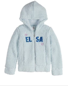 Disney’s Frozen Girls Fleece Jacket Size 4 - Picture 1 of 2
