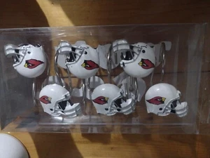 Arizona Cardinals NFL Licensed Shower Curtain Rings, Set Of 12, Brand New - Picture 1 of 3