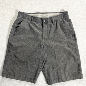 Under Armour Shorts Herren Chino vorne flach Heatgear Golf lose meliert Größe 30 - Bild 1 von 12