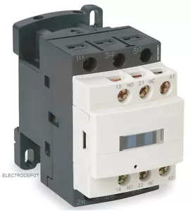 50A Contactor 3 POLE w Auxilary Contact NO/NC 120V Coil , 40A, 30A 3Phase 32A AC - Picture 1 of 3