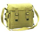 Canvas Shoulder Bag Vintage Army Military Style Haversack Work Tool Pocket Sack