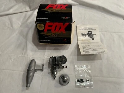 FOX 24600 45 BBRC  W/ Muffler Model Aircraft Motor - Image 1 of 4