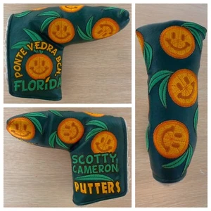 Scotty Cameron Ponte Vedra Beach Florida Oranges Green Blade Putter Headcover - Bild 1 von 5