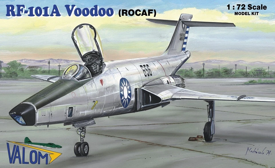 Valom 72115 1/72 RF-101A Voodoo (ROCAF) Kit Plástico Foto 1 de 1
