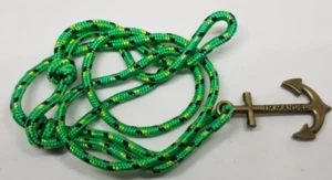 Multilayer Handmade Rope Anchor Wristband-Green - Picture 1 of 1