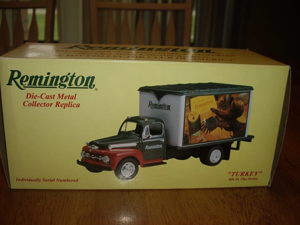 1994 First Gear Remington Turkey Die Cast Metal Collectors Ford Truck 1 34