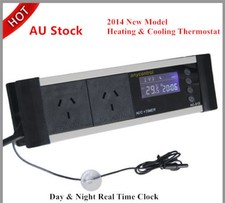 New Digital Day & Night Reptile Thermostat Timer 0-50C Aquarium Brooder