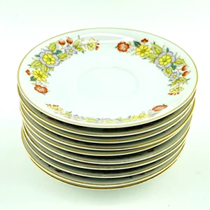 10 Vintage Signature Collection Select Fine China Untertassen Oriental Garden #118 Japan - Bild 1 von 7
