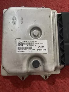 TESTED WORKING FIAT ENGINE ECU 51933472 8GSF.HN - Picture 1 of 2