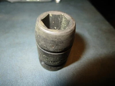 1/2"Drive 13mm 6pt Black Oxide Standard Impact Socket - Image 1 of 2