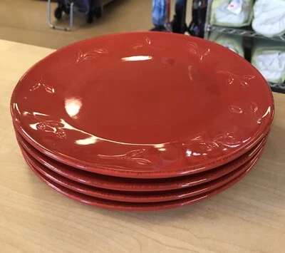 Juego de 4 platos de salvia de jardín Rachael Ray de 10,5" - Nuevo con etiquetas Foto 1 de 4