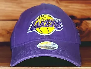 New Era Los Angeles Lakers 9Twenty Purple Adjustable Strap Hat Cap - Picture 1 of 7