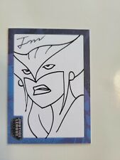 Inkwork Justice League Sketch Card SK4 Jong-Myung Bae 217/450 Hawkgirl