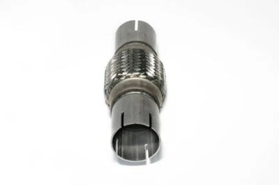 Für Smart Uni Flexrohr Flexstück Hosenrohr Auspuff 45x100 / 210MM + 2 Schellen - Bild 1 von 3