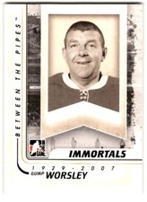 2010-11 In The Game Between Pipes Gump Worsley #194 Montreal Canadiens