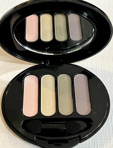 Avon True Color WASHED KHAKIS Eyeshadow Quad NOS Pink Nude Lime Khaki Charcoal - Picture 1 of 2