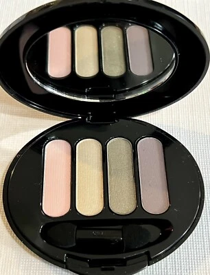 Avon True Color WASHED KHAKIS Eyeshadow Quad NOS Pink Nude Lime Khaki Charcoal - Image 1 of 2