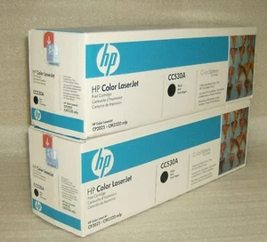 HP Color Laserjet CC530A Black Toner Cartridge - NEW Unopened CP2025 - Bild 1 von 1