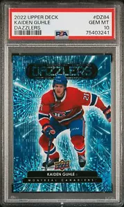 PSA Kaiden Guhle #DZ-84 10 Montreal Canadiens - Foto 1 di 2