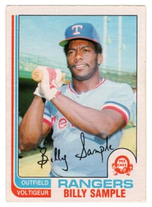 Billy Sample - Texas Rangers - 1982 O-Pee-Chee Baseball Card # 112 NM - Picture 1 of 1