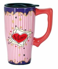 Spoontiques 11771 Mom Travel Mug, One Size, Multi colored