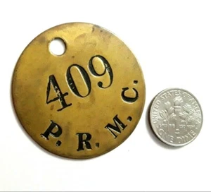 PLACA Obrero PRMC Fontanilla PONCE Port Worker Tag PUERTO RICO token ficha vale - Picture 1 of 9