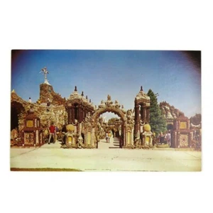 Tarjeta postal vintage - Vista de estaciones a través del arco 3,5x5,5 - Imagen 1 de 3