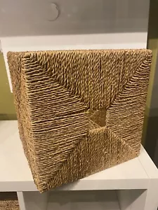 Brand New IKEA KNIPSA Basket, seagrass, 32x33x32 cm,201.105.40 - Picture 1 of 7