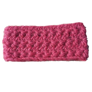 Mädchen Handarbeit Stirnband Kreis Bandeau Strick Twisted Meadows rot Grob USA - Bild 1 von 4