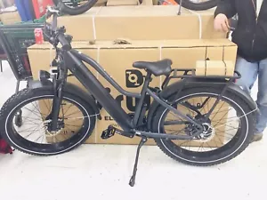 (BOXED) Dirwin Pioneer Step Thru Fat Tire Electric Bike Grey Color (BRAND NEW) - Picture 1 of 15