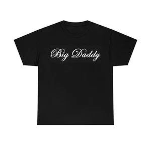 Big Daddy Unisex Heavy Black Cotton Tee - Picture 1 of 19