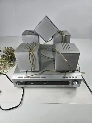 Sony HCD-C450 5.1 Digital Amplifier/DVD, Sony SS-TS502 Speakers :Please Read: - Image 1 of 4