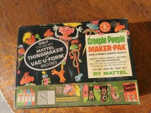 Mattel Creeple Peeple thing maker box & molds - Picture 1 of 4