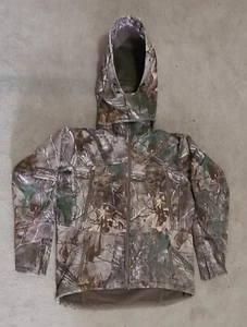 REDHEAD CAMO COAT WITH HOOD FULL ZIP INSULATED WATERPROOF MEN'S SIZE MEDIUM - Picture 1 of 24
