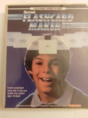 Coleco ADAM Electronic Flashcard Maker - Vintage Software on 3 Data Cassettes - Image 1 of 4