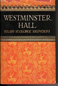 Westminster Hall by Hilary St George Saunders HB 1951) - Picture 1 of 1