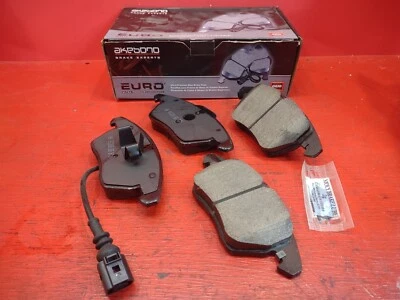 Pastillas de freno Akebono EUR1107 para VW Beetle 2005-2019 selecto, Golf, Jetta, CC, A3 Foto 1 de 4