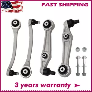 4Pcs Front Lower Control Arm Kits for 2012-2020 Tesla Model S 2016-2020 X - Picture 1 of 8