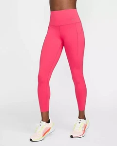 $110 NWT Nike Universal High Waist 7/8 Leggings Pockets Women DQ5897 629 XS - Picture 1 of 10