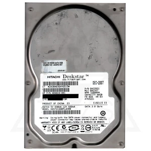 Hitachi HDS721680PLA380 80GB 7200RPM SATA 3.0 Gb/s 3.5 Inch Desktop Hard Drive - Picture 1 of 5