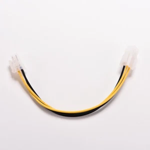 4 Pin Male to 4 Pin Female 12V ATX PSU Extension Cable P4 Adapter 20cm 8" - Picture 1 of 5