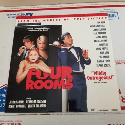 Four Rooms Laserdisc LD Letterbox Quentin Tarantino - Image 1 of 4