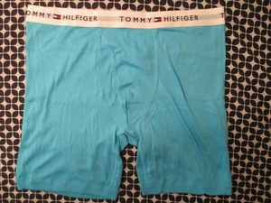 New Tommy Hilfiger Men's Classic Boxer Brief - Large - Turquoise - Picture 1 of 3