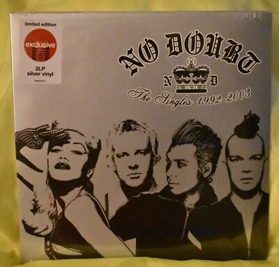 NO DOUBT -THE SINGLES 1992-2003 - TARGET EXCLUSIVE 2 LP SILVER VINYL -NEW SEALED - Image 1 of 3
