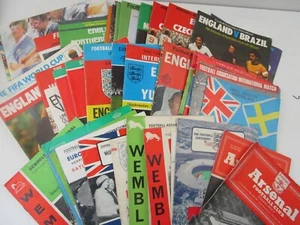 England Home International Football Programmes 1955-1988 Your Choice - Picture 1 of 48